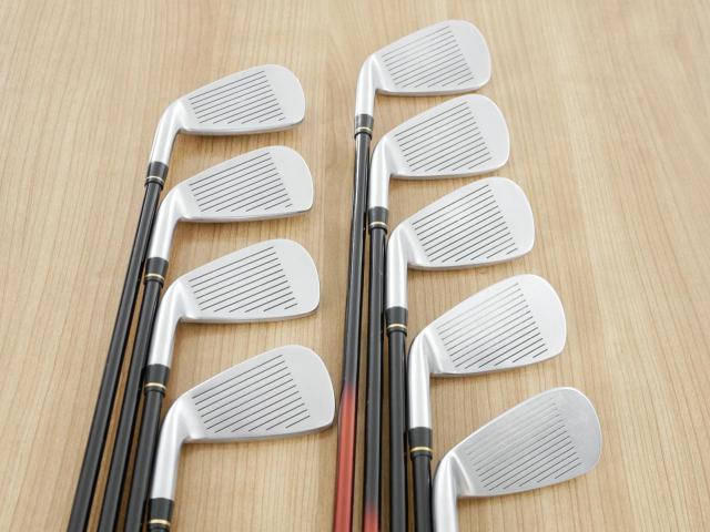 Iron set : Honma : ชุดเหล็ก Honma AMAZING Spec (หน้าเด้ง โกงองศาสุดๆ ไกลที่สุด) มีเหล็ก 5-11,Aw,Sw (9 ชิ้น ระยะเทียบเท่า 4-Pw,Aw,Sw) ก้านกราไฟต์ Flex R