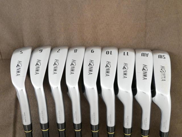 Iron set : Honma : ชุดเหล็ก Honma AMAZING Spec (หน้าเด้ง โกงองศาสุดๆ ไกลที่สุด) มีเหล็ก 5-11,Aw,Sw (9 ชิ้น ระยะเทียบเท่า 4-Pw,Aw,Sw) ก้านกราไฟต์ Flex R