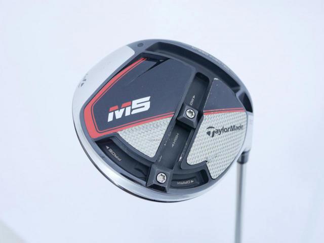 Driver : Taylormade : ไดรเวอร์ Taylormade M5 (รุ่นปี 2019) Loft 9 ก้าน Mitsubishi FUBUKI TM5 Flex S