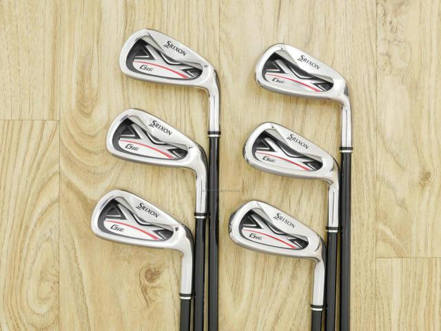 Iron set : Other Brand : ชุดเหล็ก Srixon GIE (ใบใหญ่ ตีง่าย) มีเหล็ก 5-Pw (6 ชิ้น) ก้านกราไฟต์ Miyazaki 61 Flex R