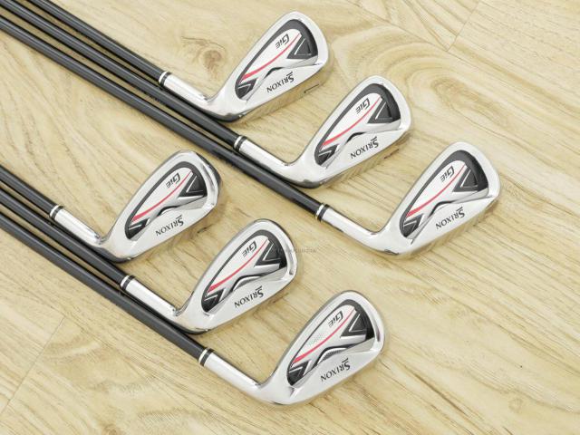 Iron set : Other Brand : ชุดเหล็ก Srixon GIE (ใบใหญ่ ตีง่าย) มีเหล็ก 5-Pw (6 ชิ้น) ก้านกราไฟต์ Miyazaki 61 Flex R