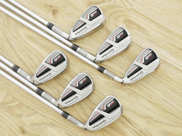 Iron set : Taylormade : ชุดเหล็ก Taylormade M6 (ออกปี 2019 Japan Spec) มีเหล็ก 5-Pw (6 ชิ้น) ก้านกราไฟต์ Mitsubishi FUBUKI TM6 Flex S