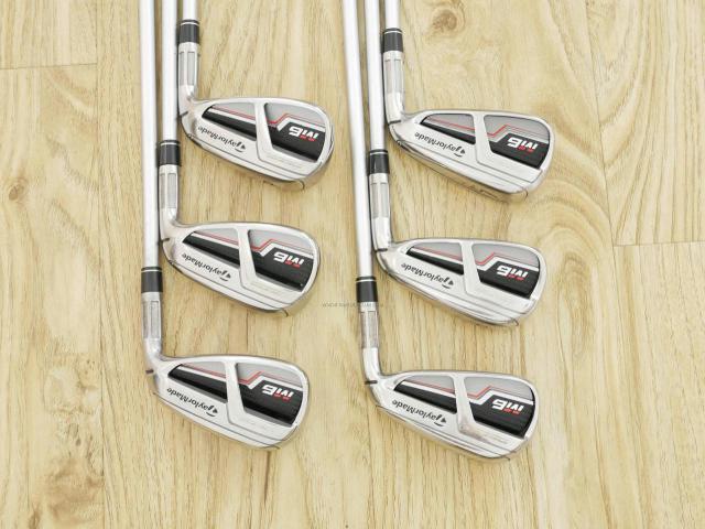 Iron set : Taylormade : ชุดเหล็ก Taylormade M6 (ออกปี 2019 Japan Spec) มีเหล็ก 5-Pw (6 ชิ้น) ก้านกราไฟต์ Mitsubishi FUBUKI TM6 Flex S