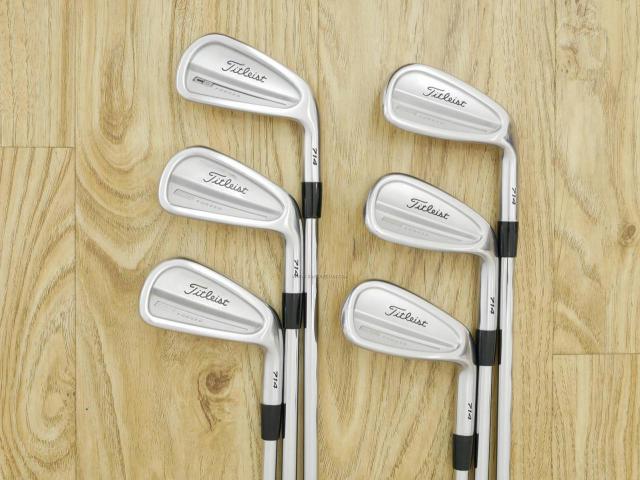 Iron set : Titleist : ชุดเหล็ก Titleist 714 CB Forged มีเหล็ก 5-Pw (6 ชิ้น) ก้านเหล็ก Dynamic Gold S200