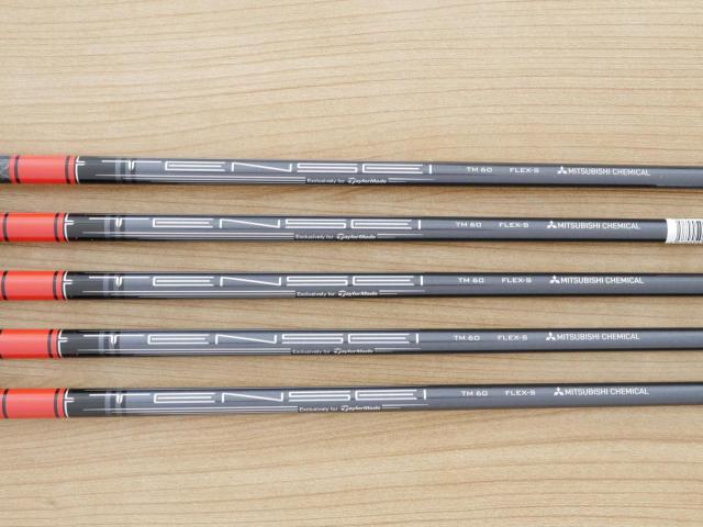 Iron set : Taylormade : **ของใหม่ ยังไม่แกะพลาสติก** ชุดเหล็ก Taylormade Stealth (ออกปี 2022 Japan Spec.) มีเหล็ก 6-Pw (5 ชิ้น) ก้านกราไฟต์ Mitsubishi Tensei TM60 Flex S