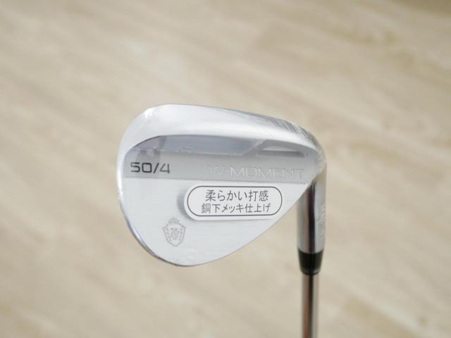 Wedge : Other : **ของใหม่ ยังไม่แกะพลาสติก** Wedge Maruman MAJESTY W-Moment Loft 50 ก้านเหล็ก NS Pro 950 NEO Flex S