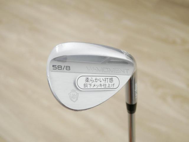 Wedge : Other : **ของใหม่ ยังไม่แกะพลาสติก** Wedge Maruman MAJESTY W-Moment Loft 58 ก้านเหล็ก NS Pro 950 NEO Flex S