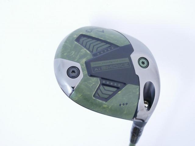 Driver : Callaway : ไดรเวอร์ Callaway Paradym Ai SMOKE Tactical Triple Diamond (Limited หายากมากๆ รุ่นปี 2024 Low Spin สุดๆๆ) Loft 10.5 (ปรับได้) ก้าน Mitsubishi TENSEI Limited Edition 65 Flex S