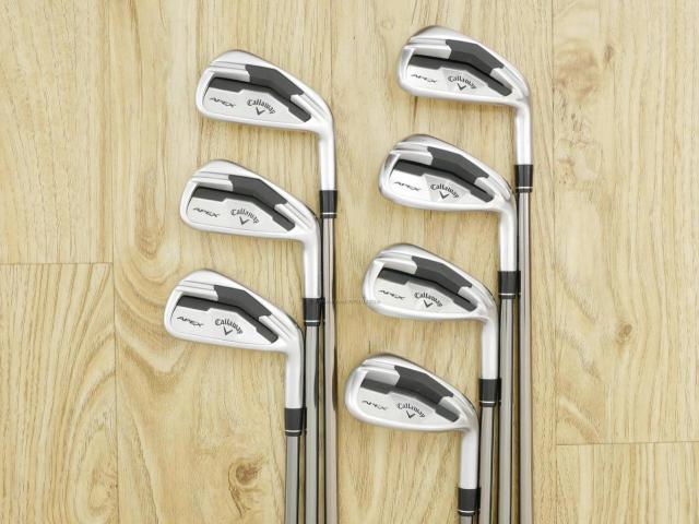 Iron set : Callaway : ชุดเหล็ก Callaway APEX Forged มีเหล็ก 4-Pw (7 ชิ้น) ก้านกราไฟต์ UST Mamiya RECOIL 680 Flex S (F4)