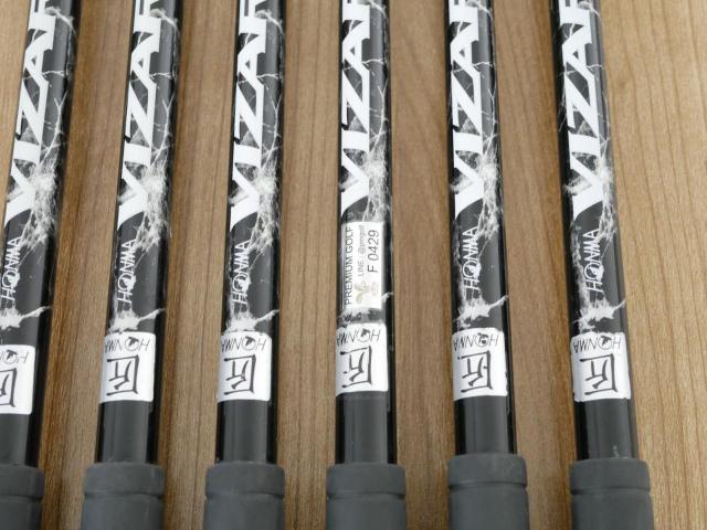 Iron set : Honma : ชุดเหล็ก Honma Tour World TW737vn Forged (ปี 2018) มีเหล็ก 5-10 (6 ชิ้น) ก้านกราไฟต์ Honma Vizard IB95 Flex S