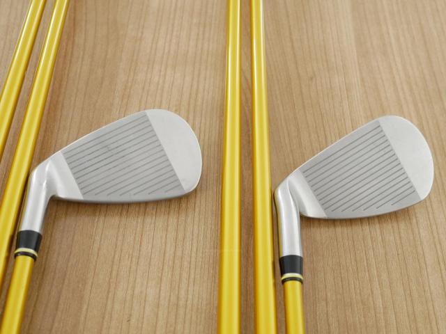Iron set : Tsuruya : ชุดเหล็ก Tsuruya Onesider SE (ใบใหญ่ หน้าเด้ง) มีเหล็ก 5-Pw,Aw,Sw (8 ชิ้น) ก้านกราไฟต์ Flex R