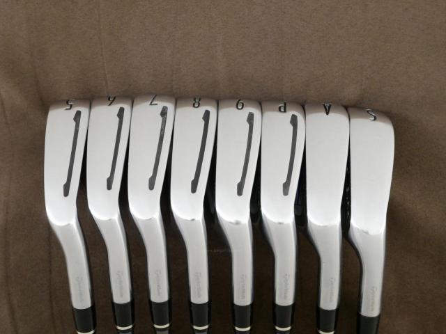 Iron set : Taylormade : ชุดเหล็ก Taylormade Gloire F2 Forged (รุ่นท๊อปสุด Japan Spec. ออกปี 2017) มีเหล็ก 5-Pw,Aw,Sw (8 ชิ้น) ก้านกราไฟต์ Flex S