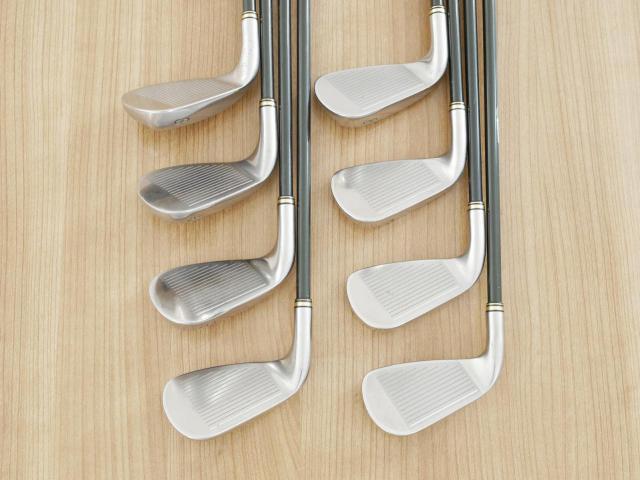 Iron set : XXIO : ชุดเหล็ก XXIO Prime 7 (รุ่นท๊อปสุด ตีง่าย ไกล) มีเหล็ก 5-Pw,Aw,Sw (8 ชิ้น) ก้านกราไฟต์ SP-700 Flex R