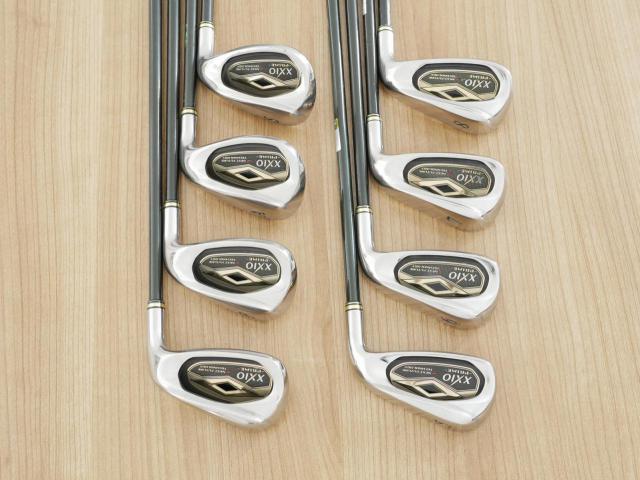 Iron set : XXIO : ชุดเหล็ก XXIO Prime 7 (รุ่นท๊อปสุด ตีง่าย ไกล) มีเหล็ก 5-Pw,Aw,Sw (8 ชิ้น) ก้านกราไฟต์ SP-700 Flex R