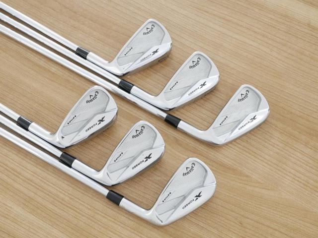 Iron set : Callaway : ชุดเหล็ก Callaway X Forged Star (ปี 2020) มีเหล็ก 5-Pw (6 ชิ้น) ก้านเหล็ก NS Pro Modus 105 Flex S