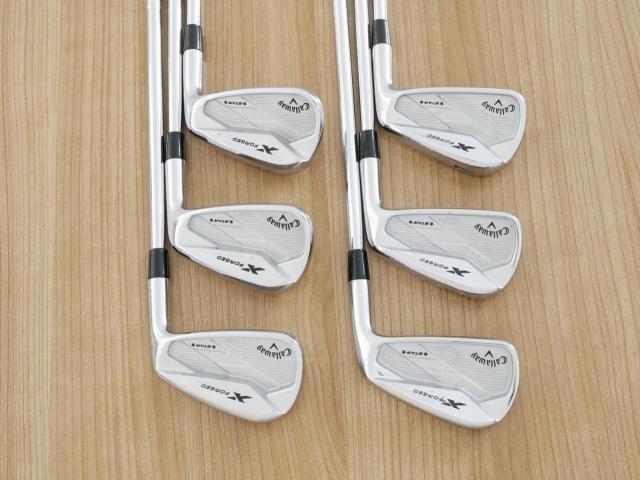 Iron set : Callaway : ชุดเหล็ก Callaway X Forged Star (ปี 2020) มีเหล็ก 5-Pw (6 ชิ้น) ก้านเหล็ก NS Pro Modus 105 Flex S
