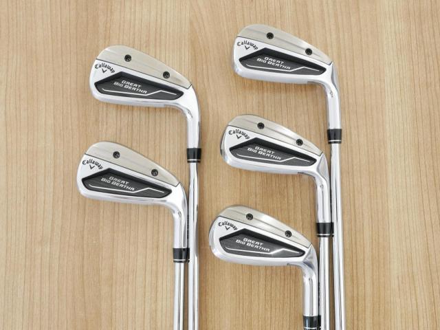 Iron set : Callaway : ชุดเหล็ก Callaway Great Big Bertha (ออกปี 2023 Japan Spec แพงสุด ตีง่ายสุด ไกล) มีเหล็ก 6-Pw (5 ชิ้น) ก้านเหล็ก NS Pro 950 NEO Flex S