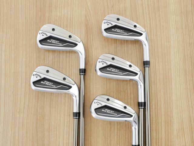 Iron set : Callaway : ชุดเหล็ก Callaway Great Big Bertha (ออกปี 2023 Japan Spec แพงสุด ตีง่ายสุด ไกล) มีเหล็ก 6-Pw (5 ชิ้น) ก้านกราไฟต์ Fujikura Speeder NX Flex R