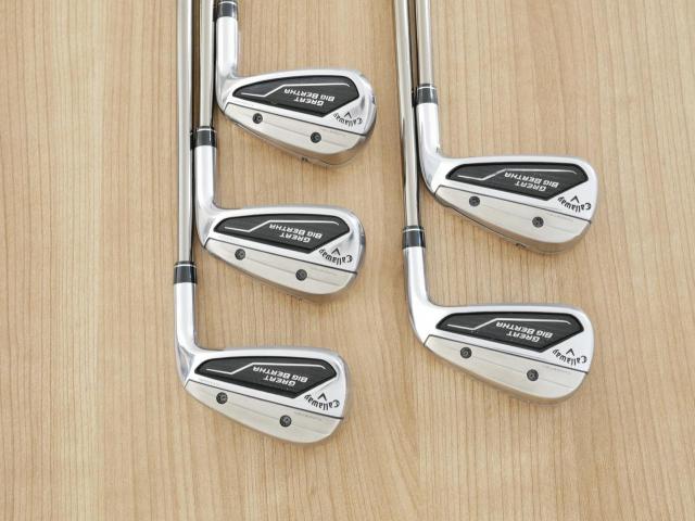 Iron set : Callaway : ชุดเหล็ก Callaway Great Big Bertha (ออกปี 2023 Japan Spec แพงสุด ตีง่ายสุด ไกล) มีเหล็ก 6-Pw (5 ชิ้น) ก้านกราไฟต์ Fujikura Speeder NX Flex R