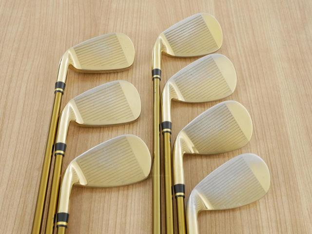 Iron set : Tsuruya : ชุดเหล็ก Tsuruya AXEL Gold Premium II (รุ่นปี 2017 ของใหม่ 6 หมื่นกว่าบาท หน้าเด้งสุดๆ ไกลสุดๆๆ) มีเหล็ก 7-Pw,Aw,As,Sw (7 ชิ้น ครบเซ็ต) ก้านกราไฟต์ Flex R