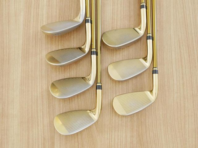 Iron set : Tsuruya : ชุดเหล็ก Tsuruya AXEL Gold Premium II (รุ่นปี 2017 ของใหม่ 6 หมื่นกว่าบาท หน้าเด้งสุดๆ ไกลสุดๆๆ) มีเหล็ก 7-Pw,Aw,As,Sw (7 ชิ้น ครบเซ็ต) ก้านกราไฟต์ Flex R