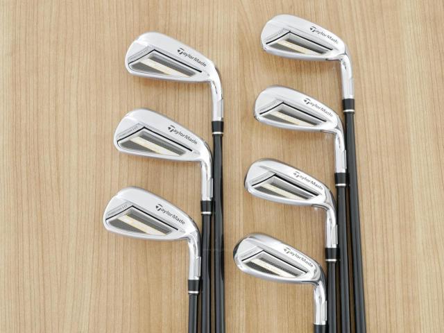 Iron set : Taylormade : ชุดเหล็ก Taylormade M GLOIRE (ออกปี 2019 รุ่นท๊อปสุด ไกลสุด Japan Spec) มีเหล็ก 6-Pw,Aw,Sw (7 ชิ้น) ก้าน Fujikura Speeder Evolution Flex R