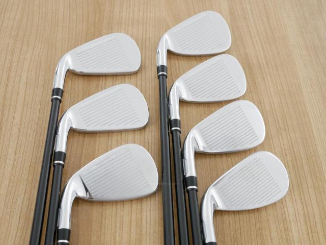 Iron set : Taylormade : ชุดเหล็ก Taylormade M GLOIRE (ออกปี 2019 รุ่นท๊อปสุด ไกลสุด Japan Spec) มีเหล็ก 6-Pw,Aw,Sw (7 ชิ้น) ก้าน Fujikura Speeder Evolution Flex R