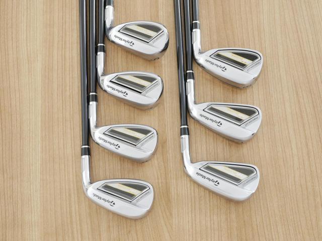 Iron set : Taylormade : ชุดเหล็ก Taylormade M GLOIRE (ออกปี 2019 รุ่นท๊อปสุด ไกลสุด Japan Spec) มีเหล็ก 6-Pw,Aw,Sw (7 ชิ้น) ก้าน Fujikura Speeder Evolution Flex R