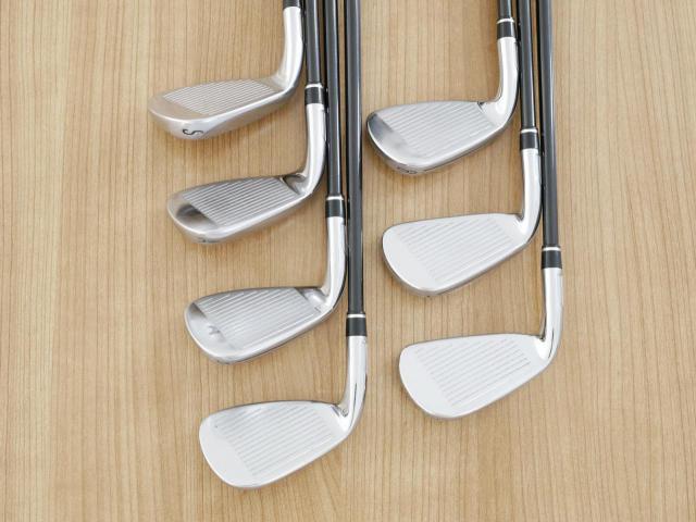 Iron set : Taylormade : ชุดเหล็ก Taylormade M GLOIRE (ออกปี 2019 รุ่นท๊อปสุด ไกลสุด Japan Spec) มีเหล็ก 6-Pw,Aw,Sw (7 ชิ้น) ก้าน Fujikura Speeder Evolution Flex R