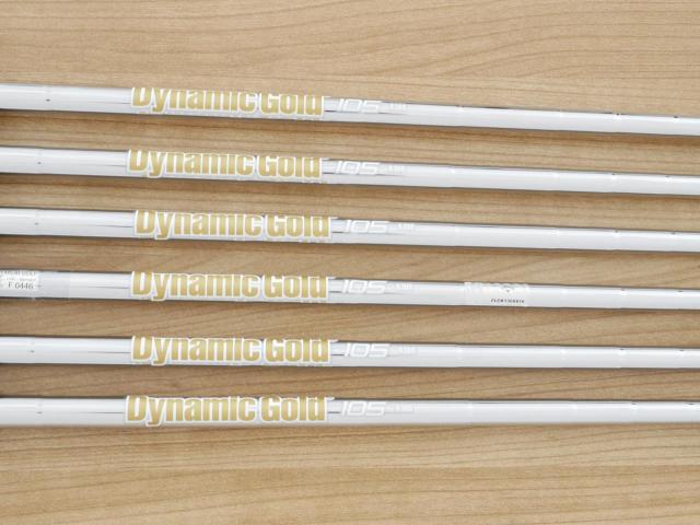 Iron set : Callaway : ชุดเหล็ก Callaway APEX CB Forged (ออกปี 2024) มีเหล็ก 5-10 (6 ชิ้น) ก้านเหล็ก Dynamic Gold 105 R300