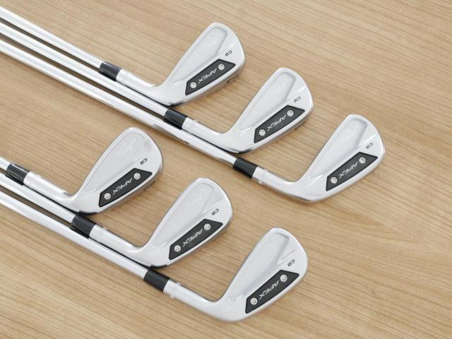 Iron set : Callaway : ชุดเหล็ก Callaway APEX CB Forged (ออกปี 2024) มีเหล็ก 5-10 (6 ชิ้น) ก้านเหล็ก Dynamic Gold 105 R300