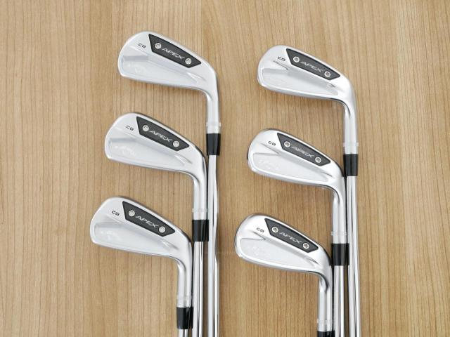 Iron set : Callaway : ชุดเหล็ก Callaway APEX CB Forged (ออกปี 2024) มีเหล็ก 5-10 (6 ชิ้น) ก้านเหล็ก Dynamic Gold 105 R300