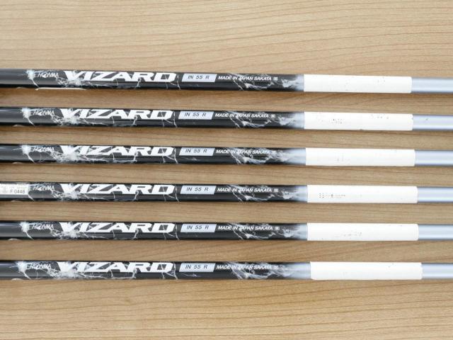 Iron set : Honma : ชุดเหล็ก Honma Tour World TW737P (ปี 2018) มีเหล็ก 5-10 (6 ชิ้น) ก้านกราไฟต์ Honma Vizard IN 55 Flex R