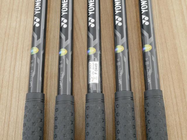 Iron set : Yonex : ชุดเหล็ก Yonex i E-Zone (หน้าเด้ง ตีไกล) มีเหล็ก 6-Pw (5 ชิ้น) ก้านกราไฟต์ Flex R