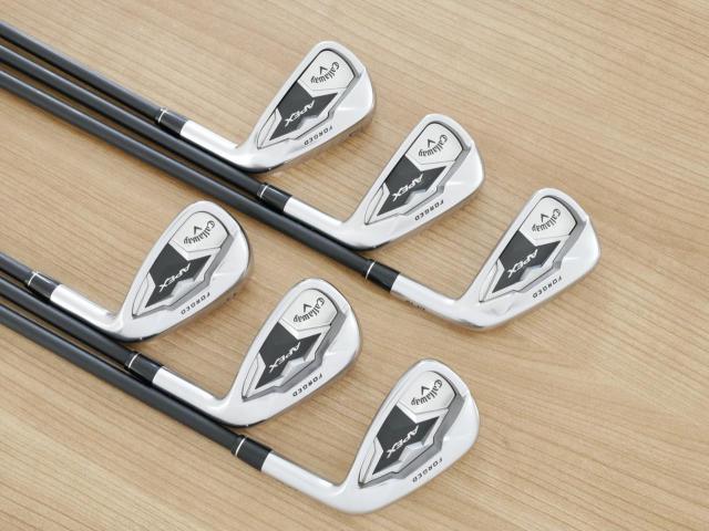 Iron set : Callaway : ชุดเหล็ก Callaway APEX Forged (ปี 2020) มีเหล็ก 5-Pw (6 ชิ้น) ก้านกราไฟต์ Fujikura Speeder Evolution Flex R