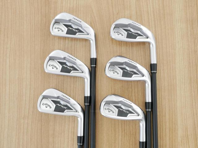 Iron set : Callaway : ชุดเหล็ก Callaway APEX Forged (ปี 2020) มีเหล็ก 5-Pw (6 ชิ้น) ก้านกราไฟต์ Fujikura Speeder Evolution Flex R