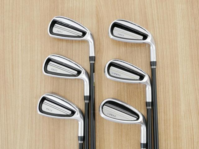 Iron set : Tourstage : ชุดเหล็ก Tourstage PHYZ III (ปี 2017 ซีรี่ย์ท๊อป ใบใหญ่ ตีง่าย ไกล) มีเหล็ก 6-Pw,Aw (6 ชิ้น) ก้านกราไฟต์ Flex R