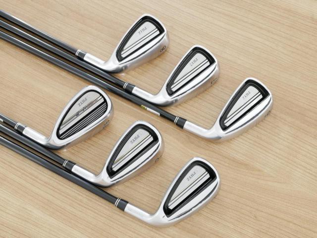 Iron set : Tourstage : ชุดเหล็ก Tourstage PHYZ III (ปี 2017 ซีรี่ย์ท๊อป ใบใหญ่ ตีง่าย ไกล) มีเหล็ก 6-Pw,Aw (6 ชิ้น) ก้านกราไฟต์ Flex R