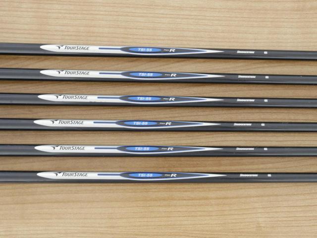 Iron set : Tourstage : ชุดเหล็ก Tourstage VIQ (Forged) มีเหล็ก 5-Pw (6 ชิ้น) ก้านกราไฟต์ Flex R