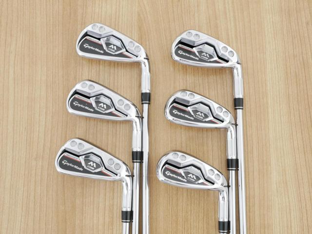 Iron set : Taylormade : ชุดเหล็ก Taylormade M CGB (หน้าเด้ง ตีไกลสุดๆ ง่ายมากๆ) มีเหล็ก 5-Pw (6 ชิ้น) ก้านเหล็ก NS Pro 840 Flex S