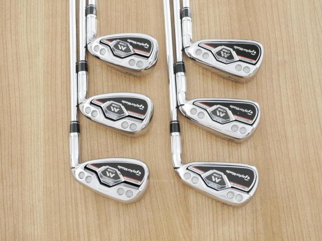 Iron set : Taylormade : ชุดเหล็ก Taylormade M CGB (หน้าเด้ง ตีไกลสุดๆ ง่ายมากๆ) มีเหล็ก 5-Pw (6 ชิ้น) ก้านเหล็ก NS Pro 840 Flex S