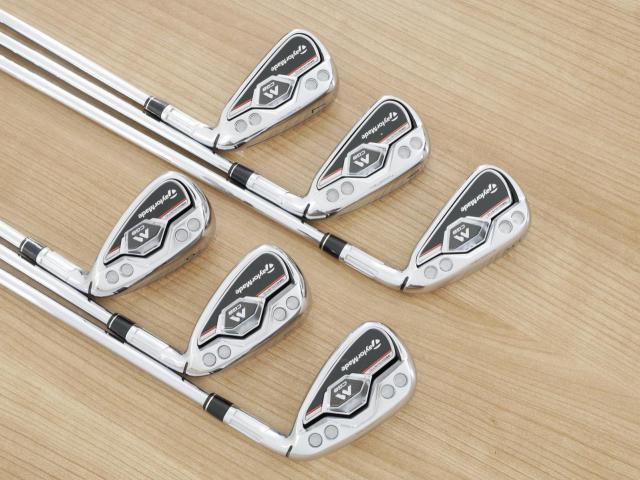 Iron set : Taylormade : ชุดเหล็ก Taylormade M CGB (หน้าเด้ง ตีไกลสุดๆ ง่ายมากๆ) มีเหล็ก 5-Pw (6 ชิ้น) ก้านเหล็ก NS Pro 840 Flex S