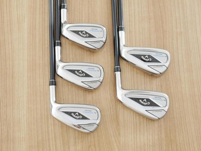 Iron set : Callaway : ชุดเหล็ก Callaway Paradym Ai Smoke Max Fast (ออกปี 2024 ตีง่ายมาก ไกล Japan Spec.) มีเหล็ก 6-Pw (5 ชิ้น) ก้านกราไฟต์ Fujikura TENSEI 40 Flex R