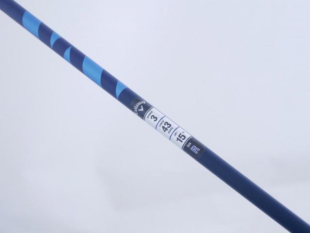 Fairway Wood : callaway : หัวไม้ 3 Callaway Paradym (รุ่นปี 2023 Japan Spec.) Loft 15 (ปรับได้) ก้าน Fujikura Ventus TR 5 Flex R