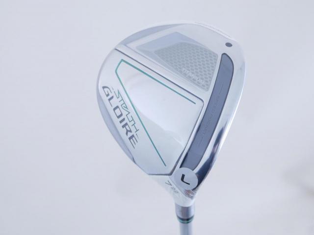 Lady club : All : **ของใหม่ ยังไม่แกะพลาสติก** หัวไม้ 7 Taylormade Stealth GLOIRE Titanium (ออกปี 2022 รุ่นท๊อปสุด Japan Spec) Loft 22 ก้าน Fujikura Speeder NX Flex L