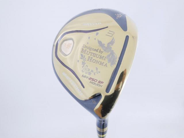 Fairway Wood : Other Brand : **ของใหม่ ยังไม่แกะพลาสติก** หัวไม้ 3 Mutsumi Honma MH250SF Loft 15 Flex R