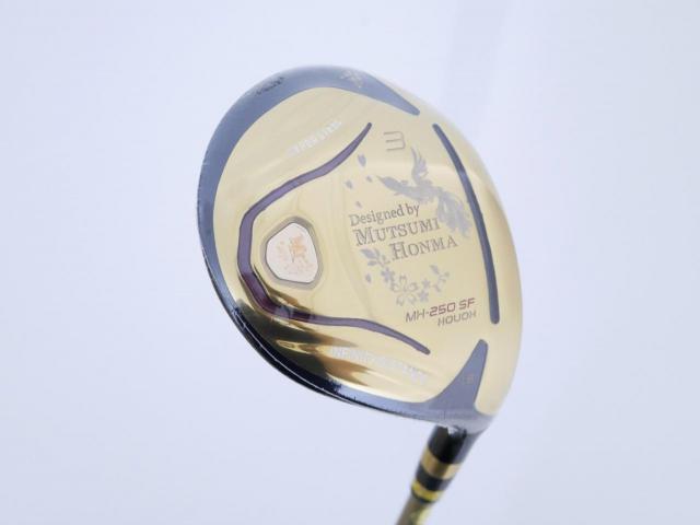 Fairway Wood : Other Brand : **ของใหม่ ยังไม่แกะพลาสติก** หัวไม้ 3 Mutsumi Honma MH250SF Loft 15 Flex R