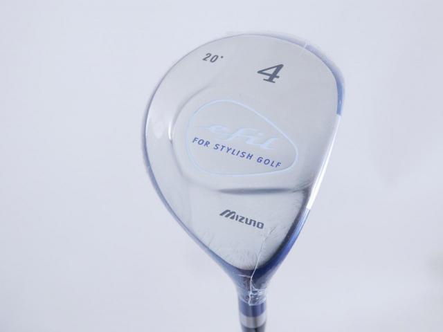 Lady club : All : **ของใหม่ ยังไม่แกะพลาสติก** หัวไม้ 4 Mizuno Efil (ตีง่าย) Loft 20 Flex L