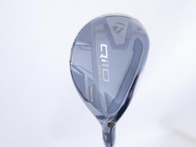 Lady club : All : **ของใหม่ ยังไม่แกะพลาสติก** ไม้กระเทย Taylormade Qi10 MAX Rescue (ออกปี 2024) Loft 27 ก้าน Mitsubishi ELDIO TM40 Flex A (Lady)
