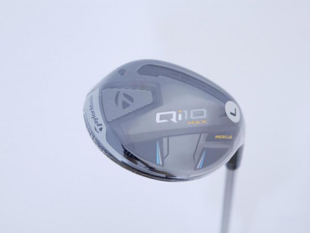 Lady club : All : **ของใหม่ ยังไม่แกะพลาสติก** ไม้กระเทย Taylormade Qi10 MAX Rescue (ออกปี 2024) Loft 27 ก้าน Mitsubishi ELDIO TM40 Flex L